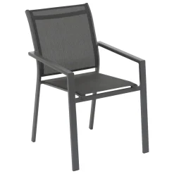 hespéride Sillas Y Pufs De Jardín>Silla ESSENTIA gris antracite