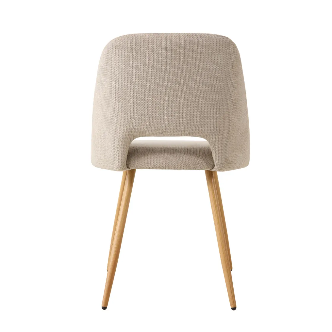 Sillas, Sillones Y Bancos>Silla FRESNO de tela beige