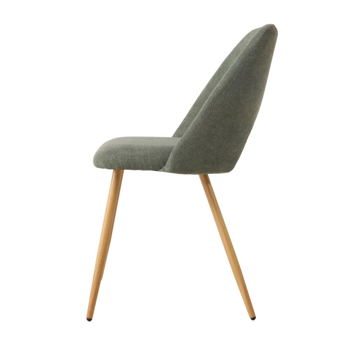 Sillas, Sillones Y Bancos>Silla FRESNO de tela verde