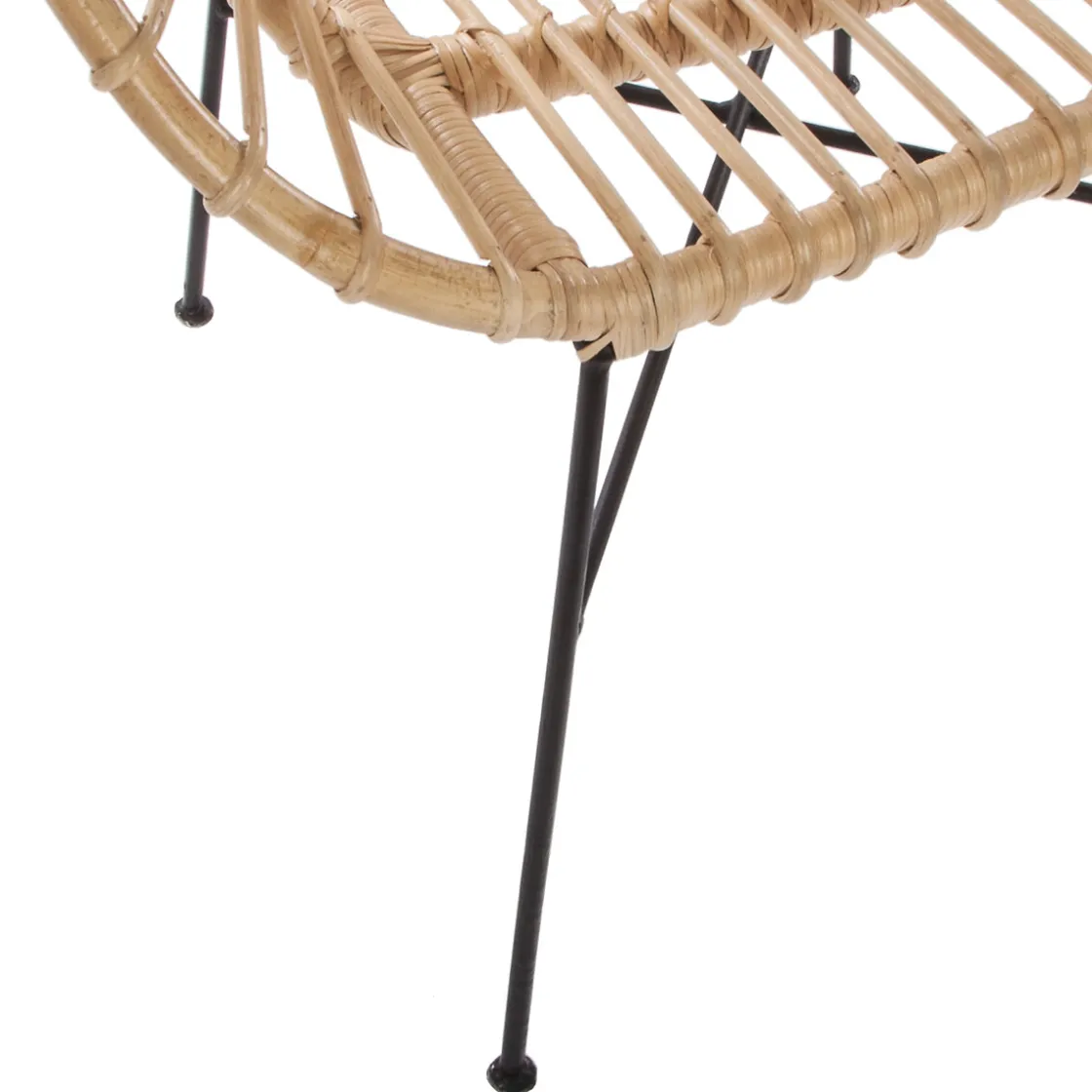 atmosphera Sillas, Sillones Y Bancos|Estilo Oriental>Silla KEKO natural de ratán y metal