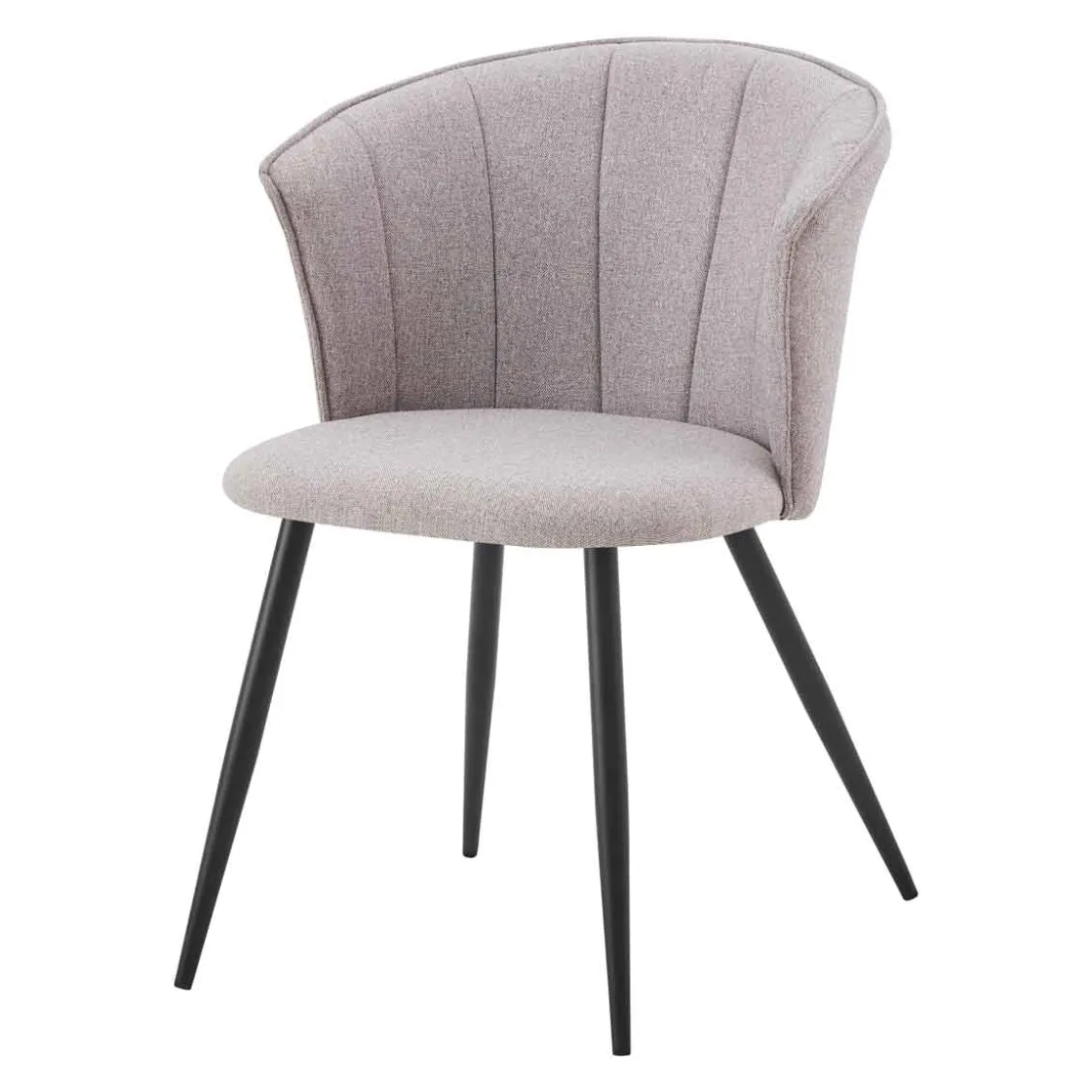 Sillas, Sillones Y Bancos>Silla LOLA taupe de tejido