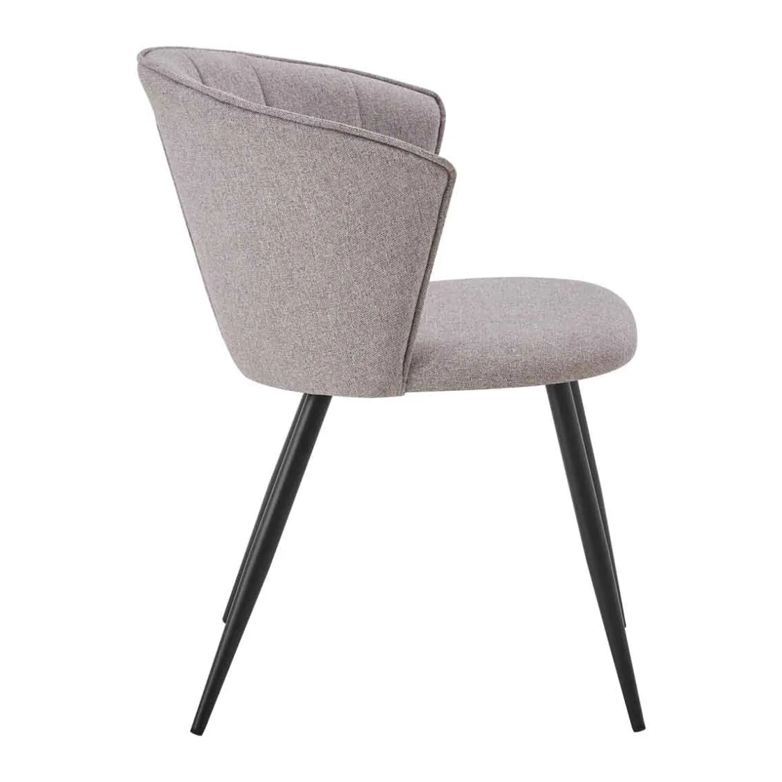 Sillas, Sillones Y Bancos>Silla LOLA taupe de tejido