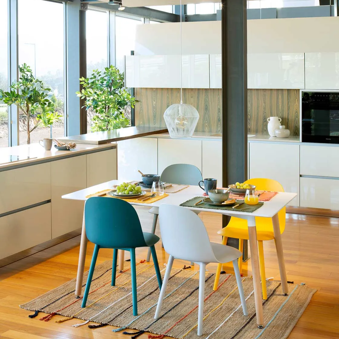 atmosphera Sillas, Sillones Y Bancos>Silla MALI gris claro