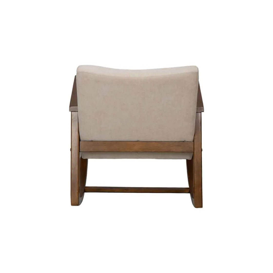 atmosphera Sillas, Sillones Y Bancos|Estilo Rústico>Silla mecedora FRANK Beige 71x88x81Cm