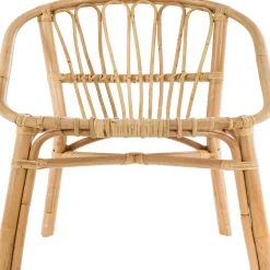 atmosphera Sillas, Sillones Y Bancos>Silla Natural Dream De Ratán 56x56x80Cm
