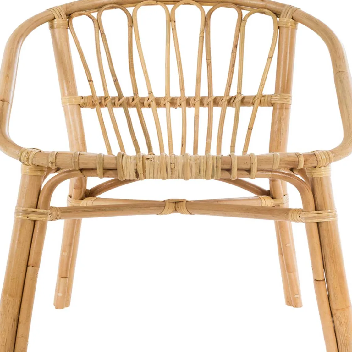 atmosphera Sillas, Sillones Y Bancos>Silla Natural Dream De Ratán 56x56x80Cm