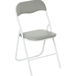 atmosphera Sillas, Sillones Y Bancos>Silla plegable con asiento gris