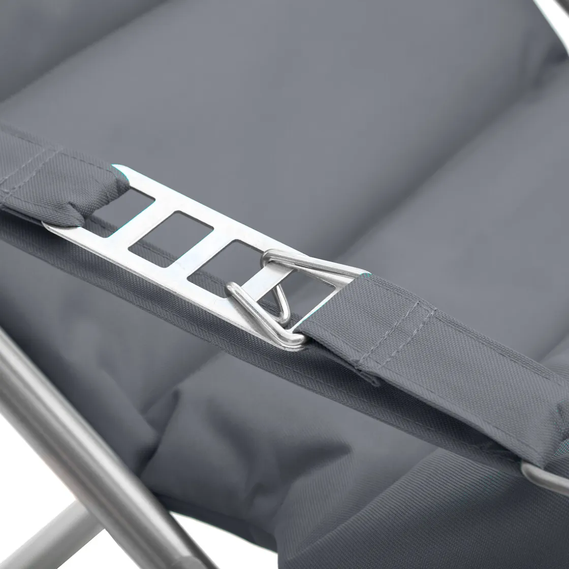 hespéride Sillas Y Pufs De Jardín>Silla relax MILOS gris ardosia