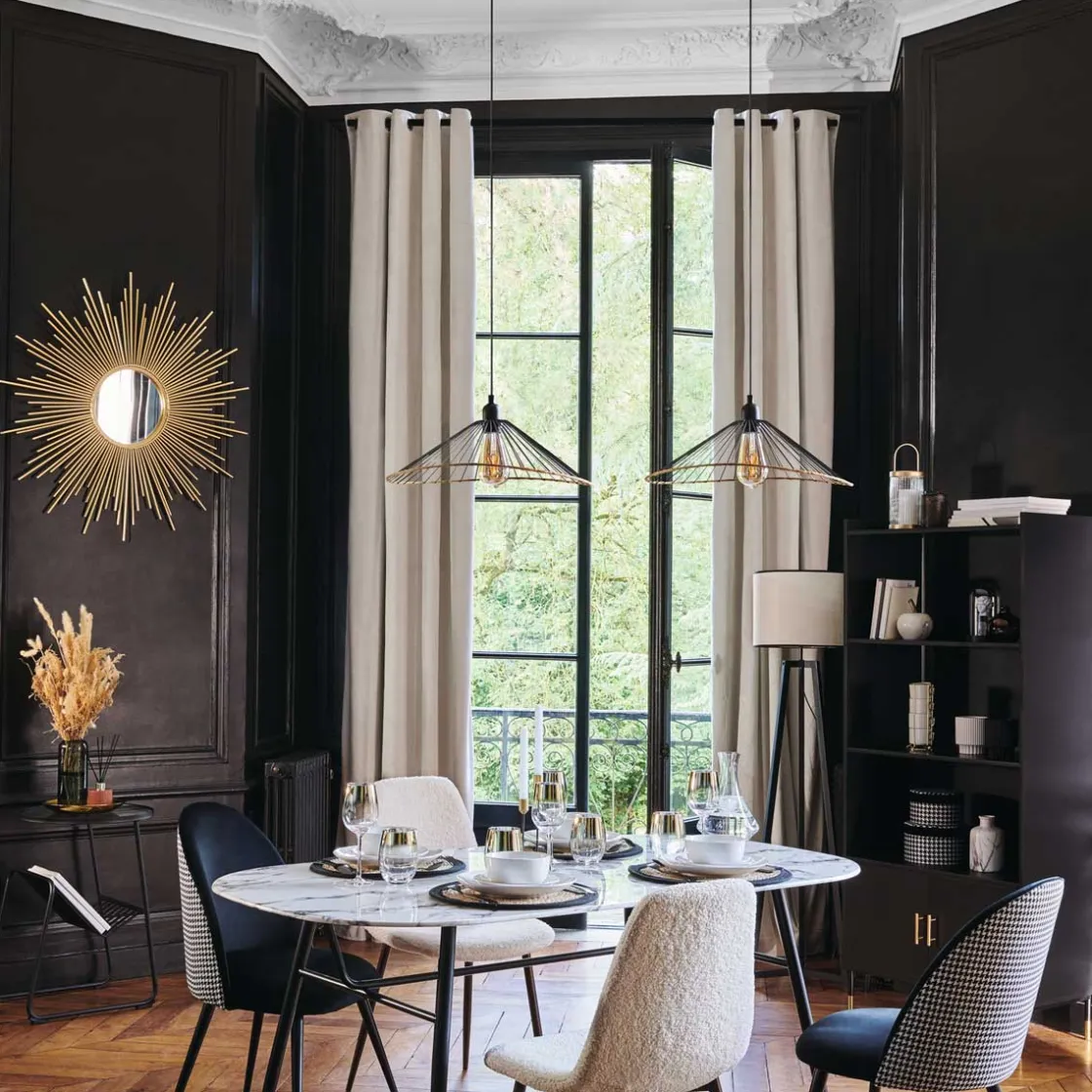 atmosphera Sillas, Sillones Y Bancos>Silla Roka De Pelo Blanco 44x51x85Cm