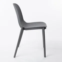 Sillas, Sillones Y Bancos>Silla Ruby Gris 81.5x44x54.5cm