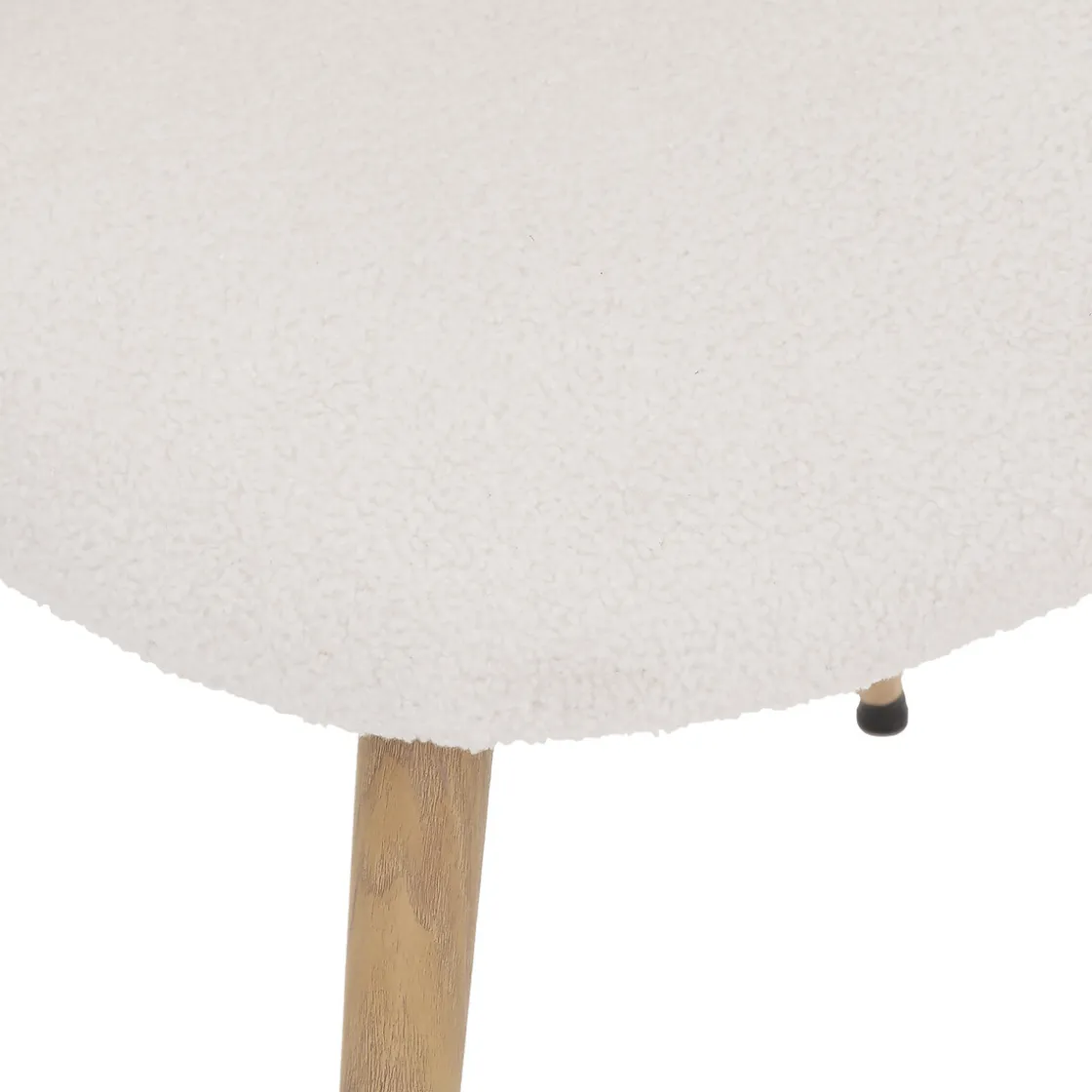 atmosphera Sillas, Sillones Y Bancos>Silla Slano Bouclee Blanco 54x52x84Cm