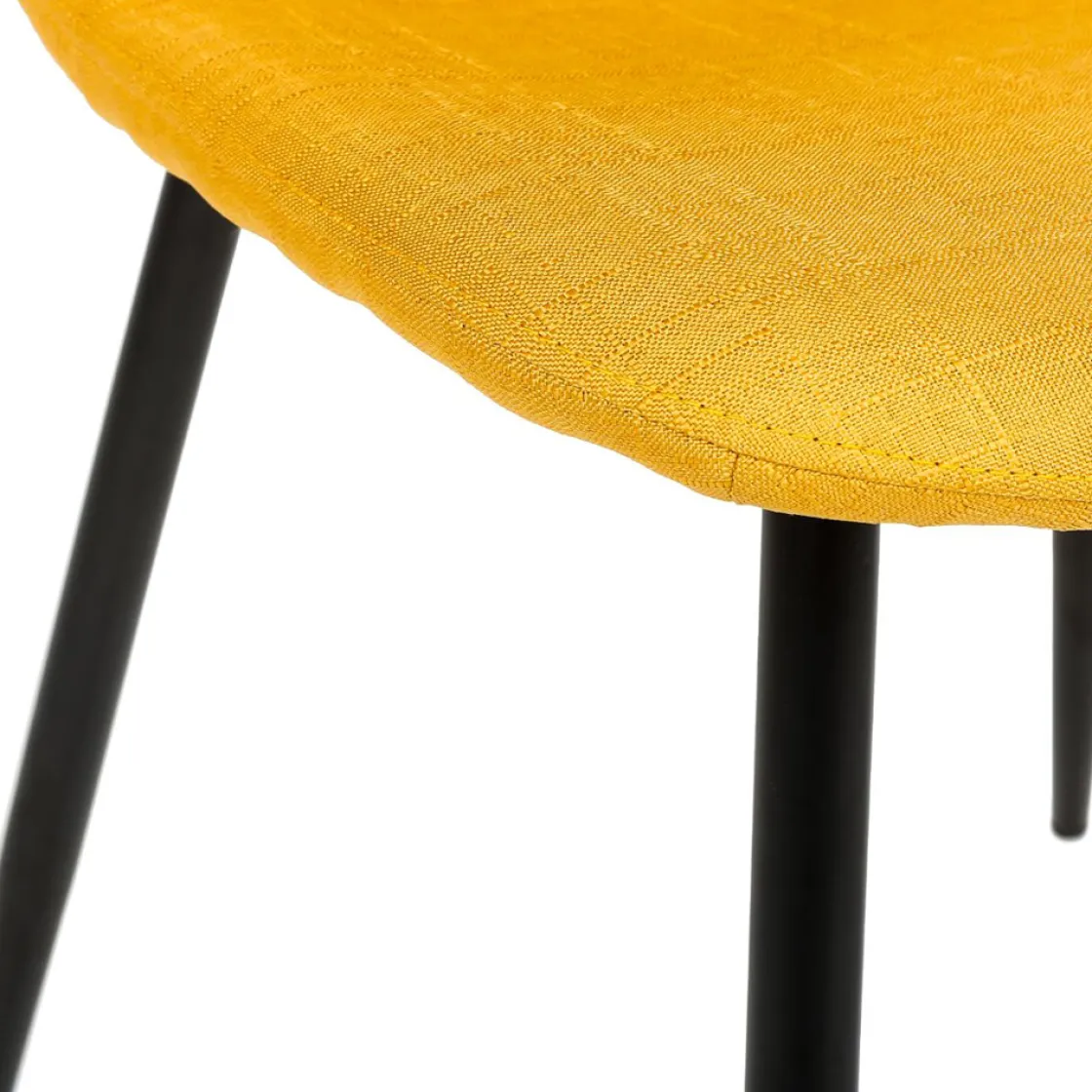 atmosphera Sillas, Sillones Y Bancos>Silla Tyka Amarilla 45x51x86Cm