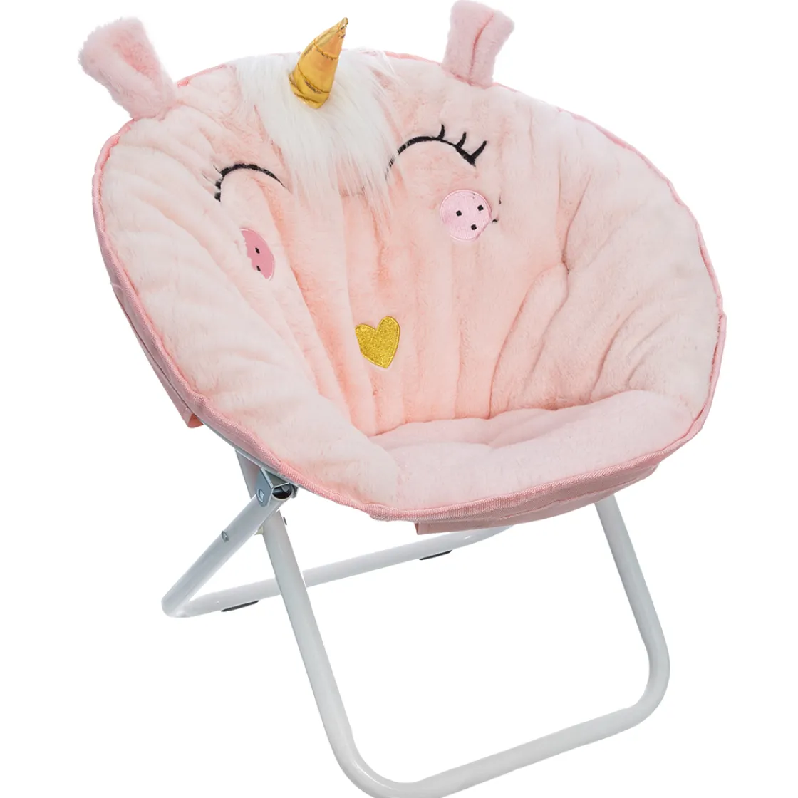 atmosphera4kids Mobiliario>Silla Unicornio Rosa 55x50Cm