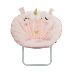 atmosphera4kids Mobiliario>Silla Unicornio Rosa 55x50Cm