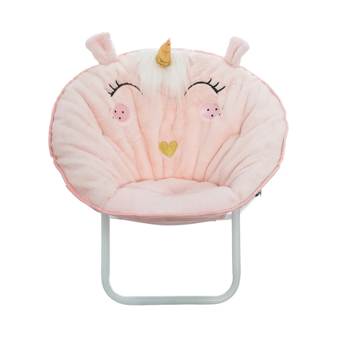 atmosphera4kids Mobiliario>Silla Unicornio Rosa 55x50Cm