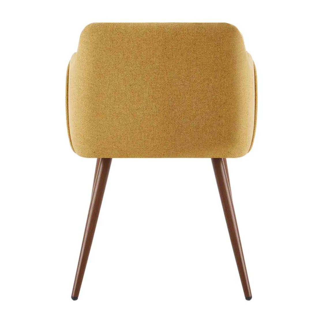 Sillas, Sillones Y Bancos>Sillón ALDRIDGE de tejido amarillo