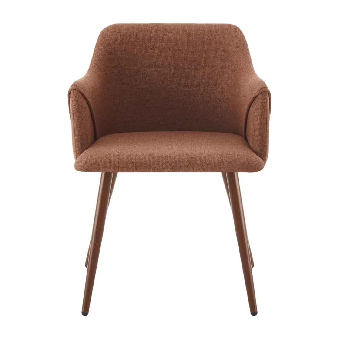 Sillas, Sillones Y Bancos>Sillón ALDRIDGE de tejido terracota