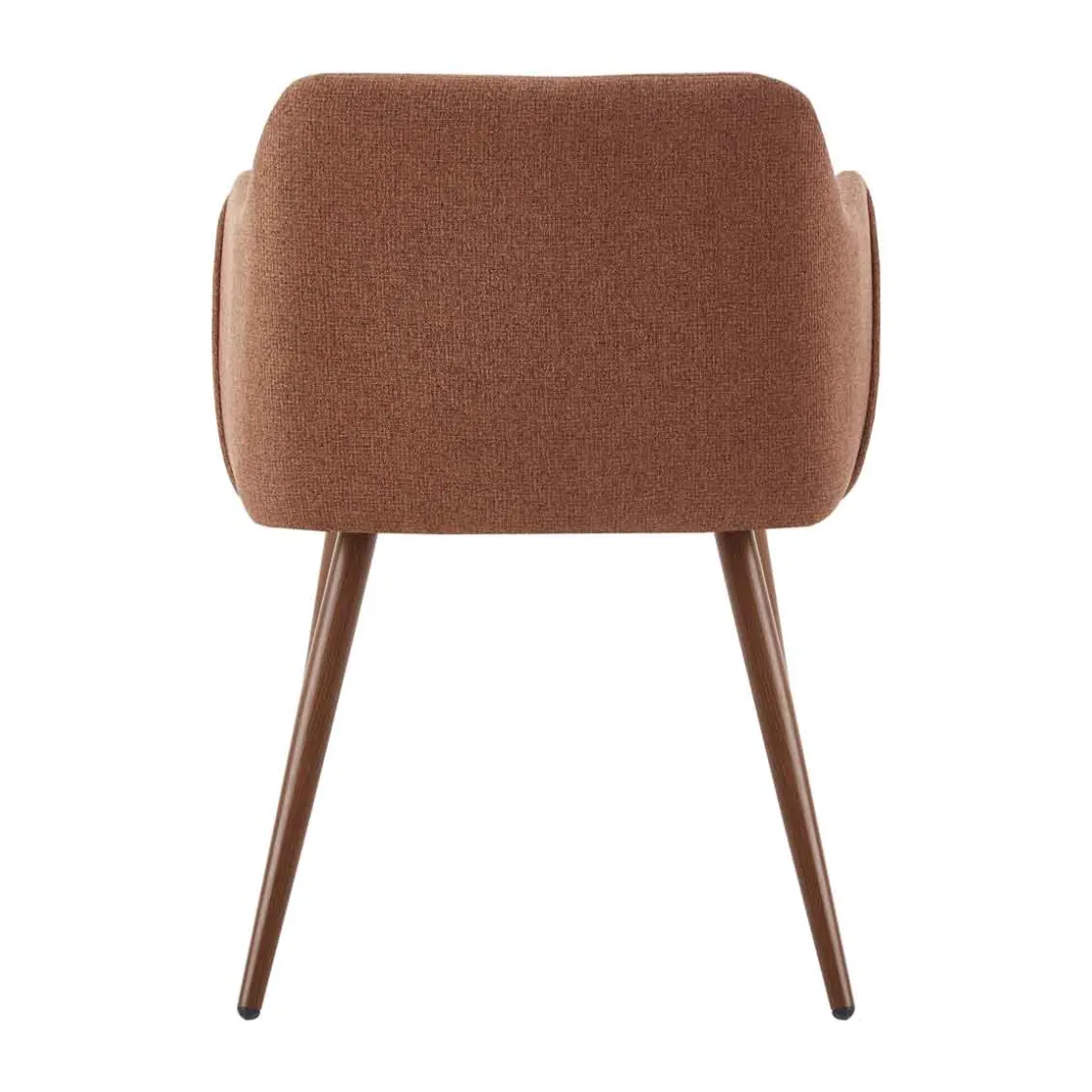 Sillas, Sillones Y Bancos>Sillón ALDRIDGE de tejido terracota