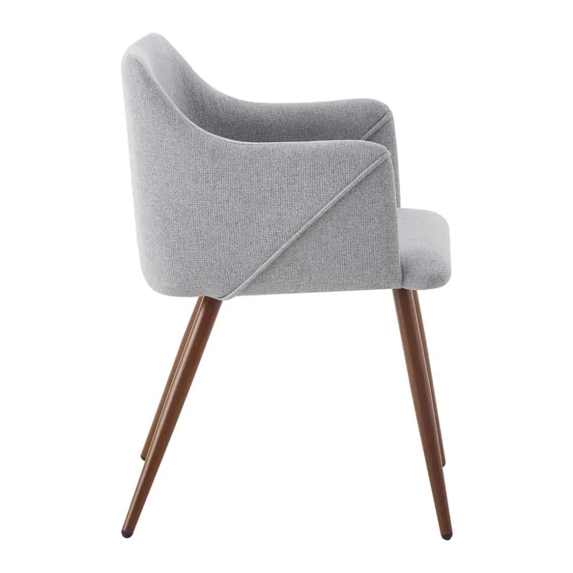 Sillas, Sillones Y Bancos>Sillón ALDRIDGE de tejido gris