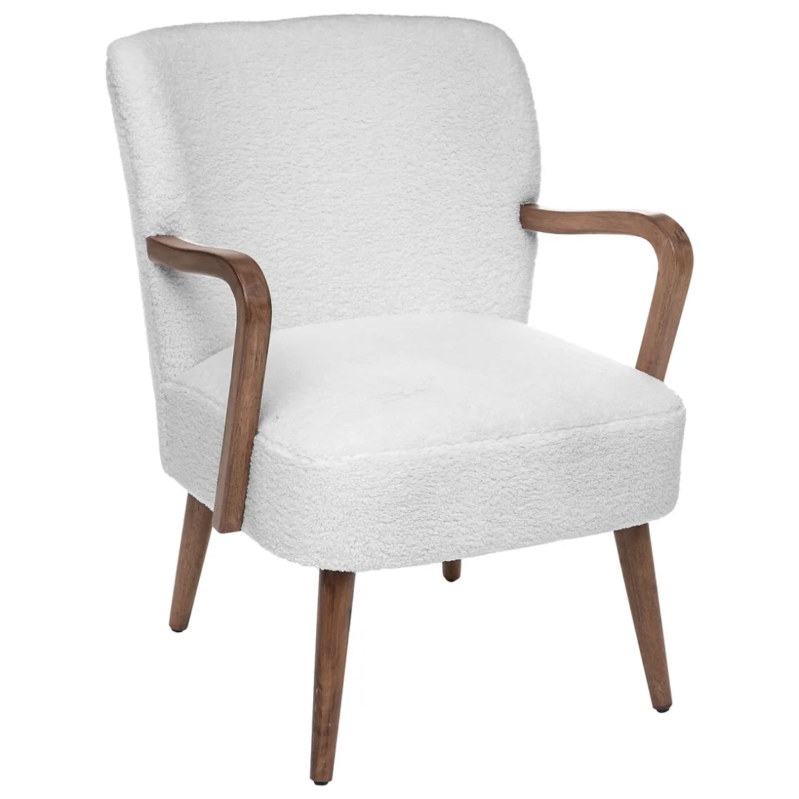 atmosphera Sofás Y Sillones|Estilo Rústico>Sillón CHIARA de tela blanco