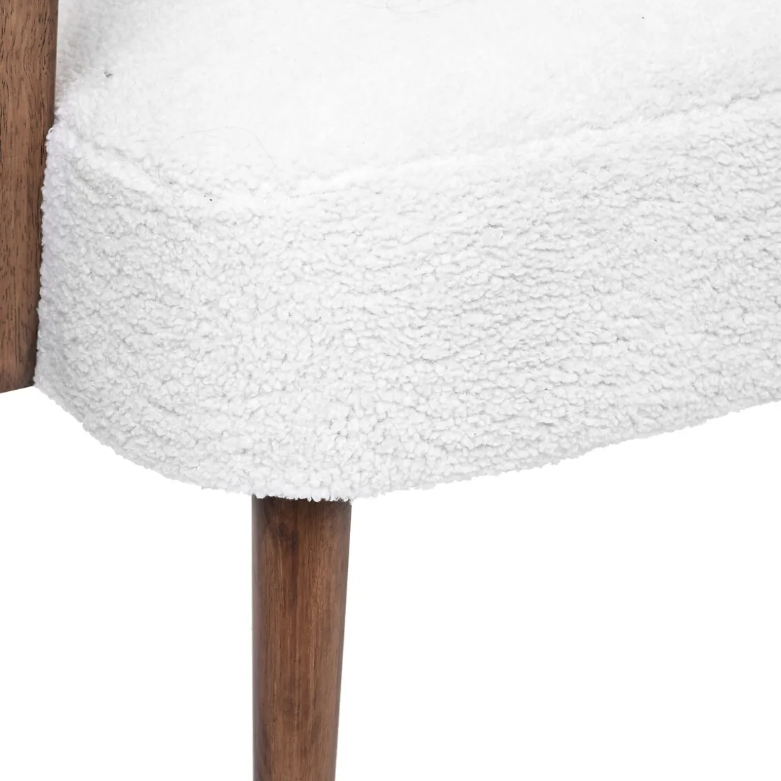 atmosphera Sofás Y Sillones|Estilo Rústico>Sillón CHIARA de tela blanco
