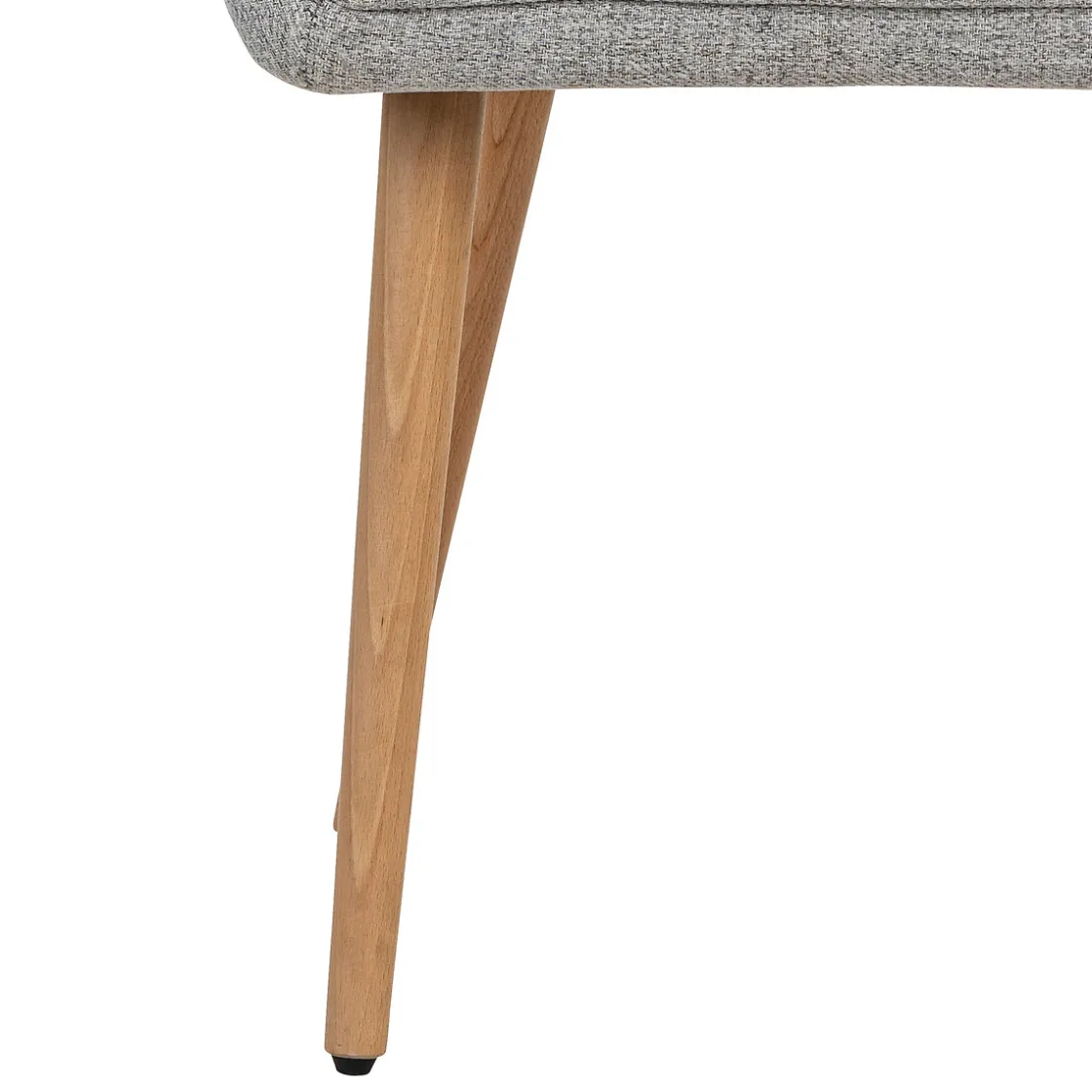 atmosphera Sillas, Sillones Y Bancos|Estilo Contemporaneo>Sillón De Tela Gris Claro Con Patas Claras Visoca