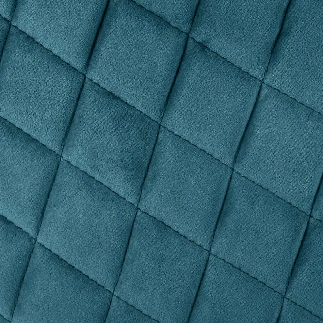 atmosphera Sofás Y Sillones|Estilo Contemporaneo>Sillón Marlo Azul Terciopelo 55x5x76Cm