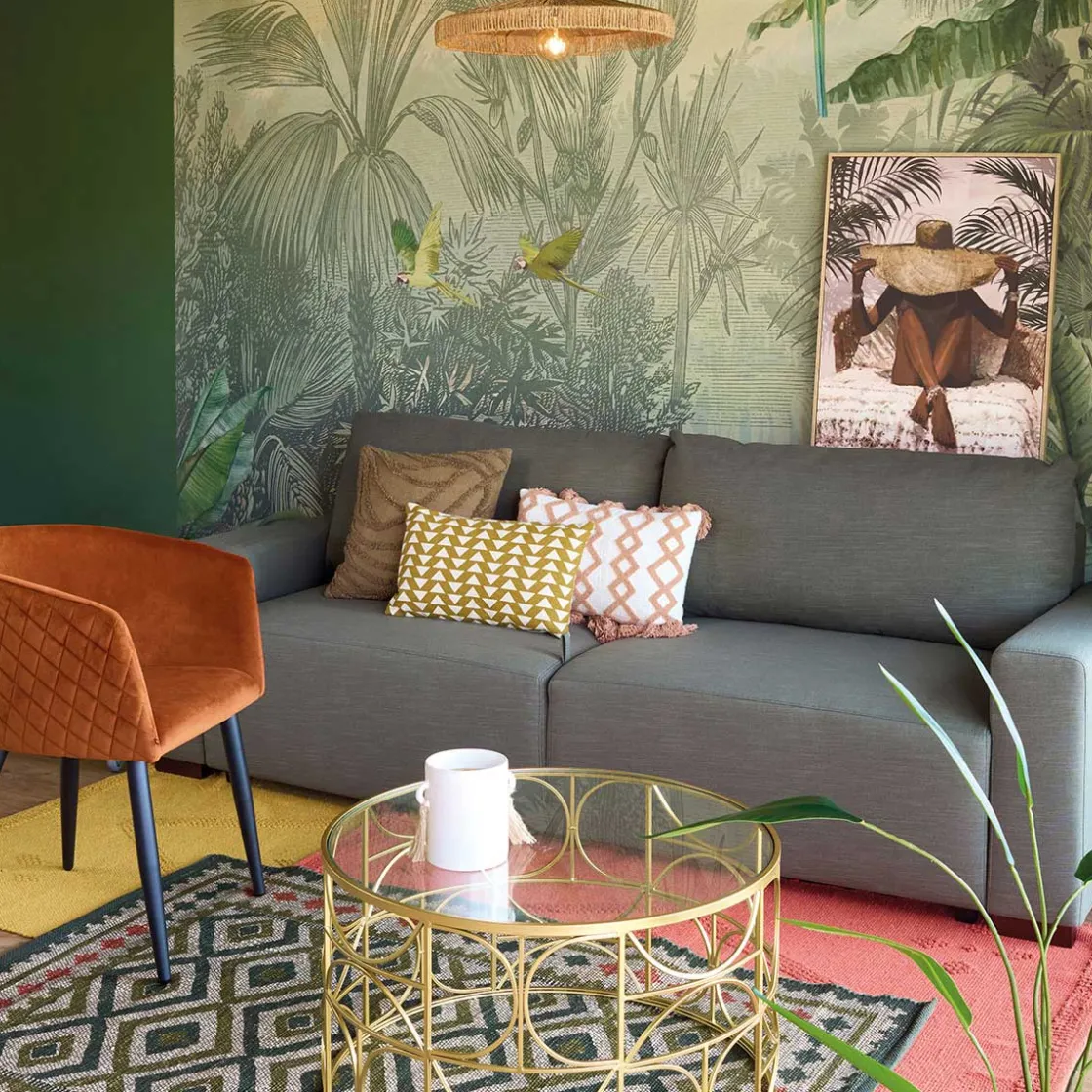 atmosphera Sofás Y Sillones|Estilo Contemporaneo>Sillón Marlo Ámbar De Terciopelo