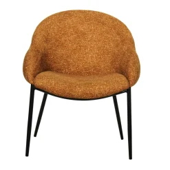 Sillas, Sillones Y Bancos>Sillón PRIENE de tejido amarillo