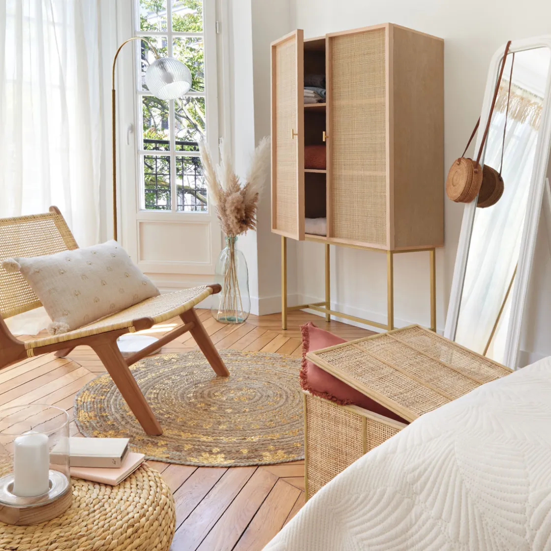 atmosphera Sofás Y Sillones|Estilo Étnico>Sillón Timor Poesie De Ratán 65x80x71Cm