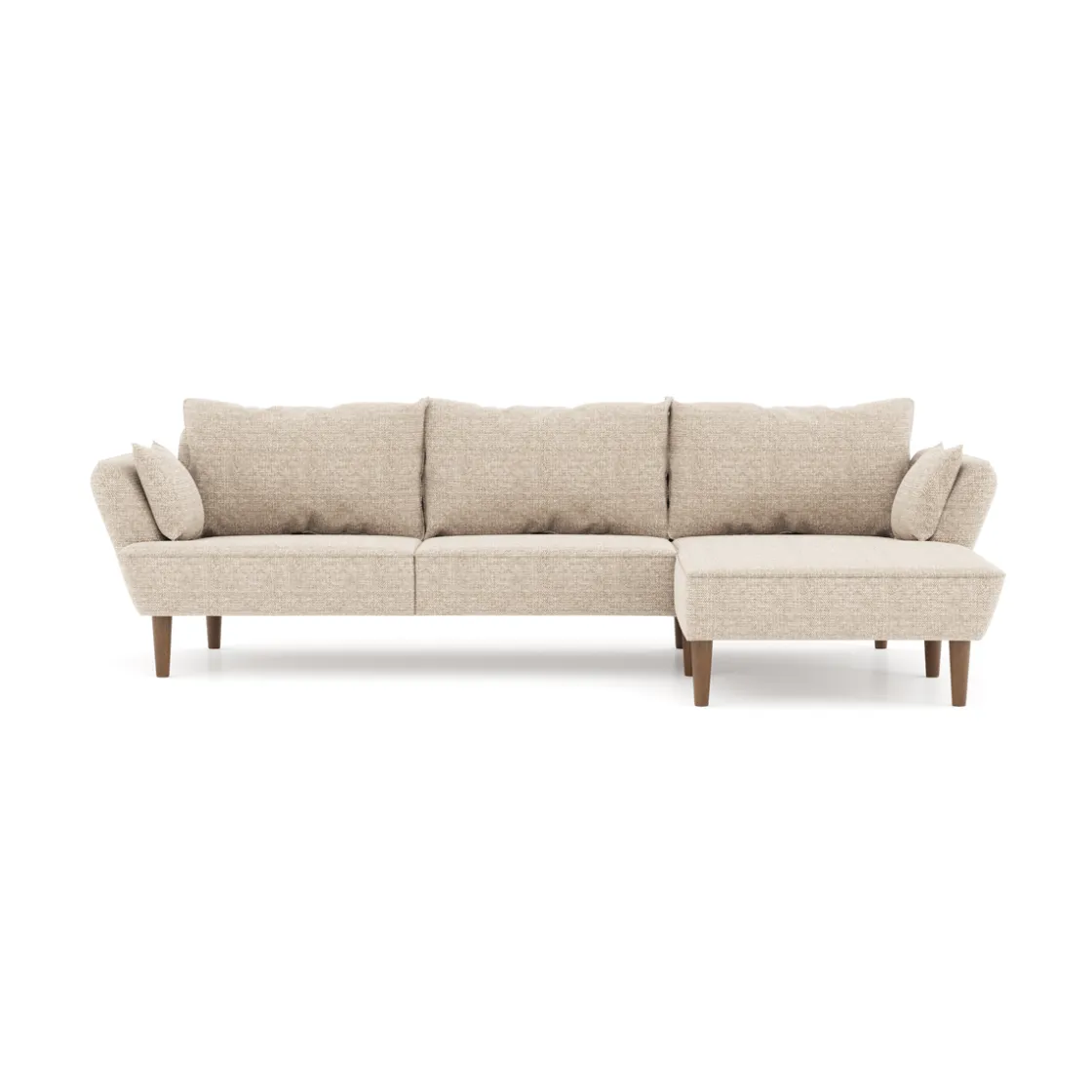 Sofás Y Sillones|Estilo Étnico>Sofá Bruges Beige Con Chaise Longue