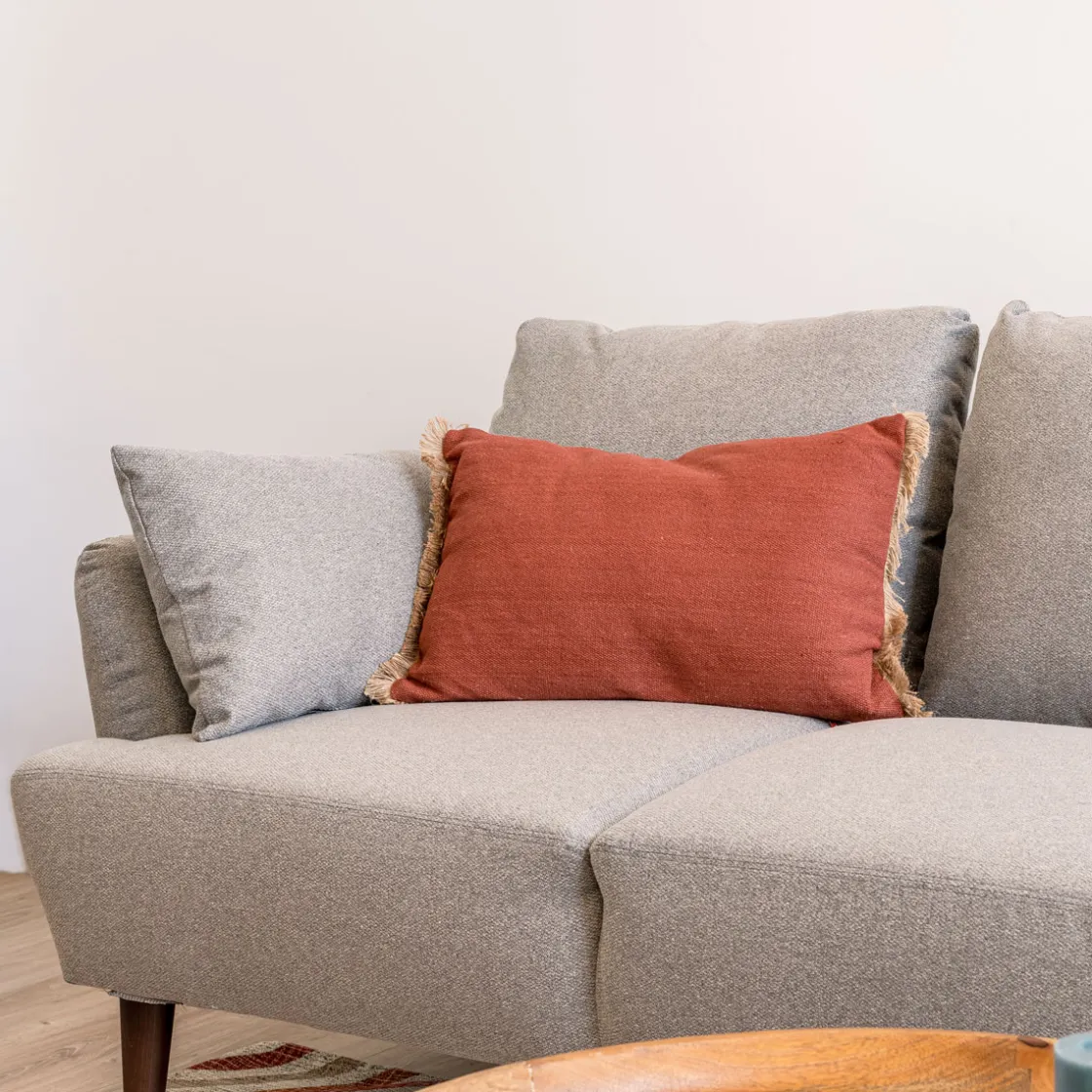 Sofás Y Sillones|Estilo Étnico>Sofá Bruges Gris 225x99x82Cm