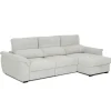 Sofás Y Sillones|Estilo Rústico>Sofá cama BREMAN gris c/arcón y chaise longue