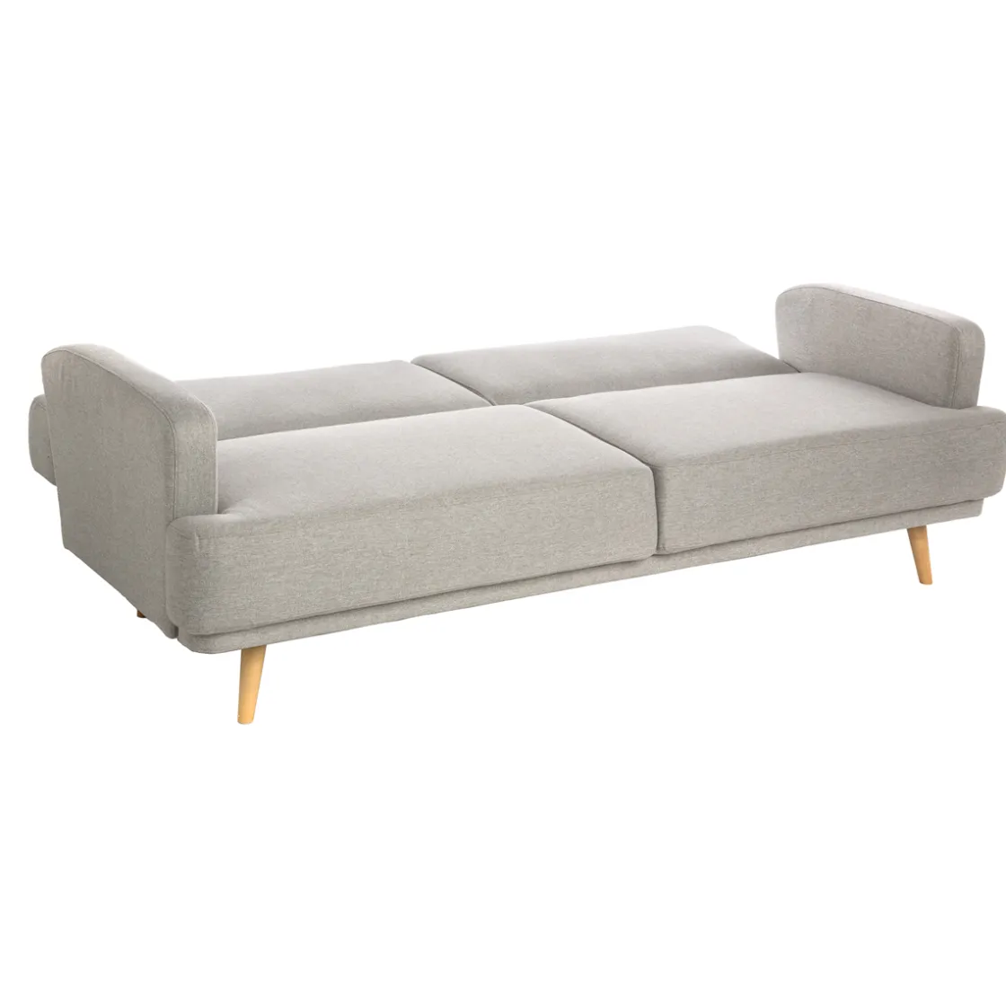 atmosphera Sofás Y Sillones|Estilo Contemporaneo>Sofá cama JACK gris claro de tejido