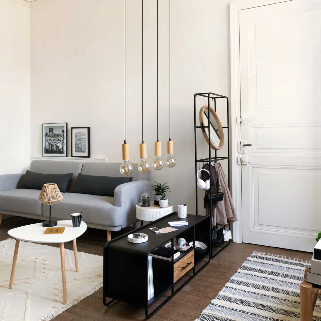 atmosphera Sofás Y Sillones|Estilo Contemporaneo>Sofá cama JACK gris claro de tejido