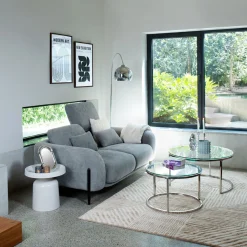 Sofás Y Sillones>Sofá THIS gris 2 plazas
