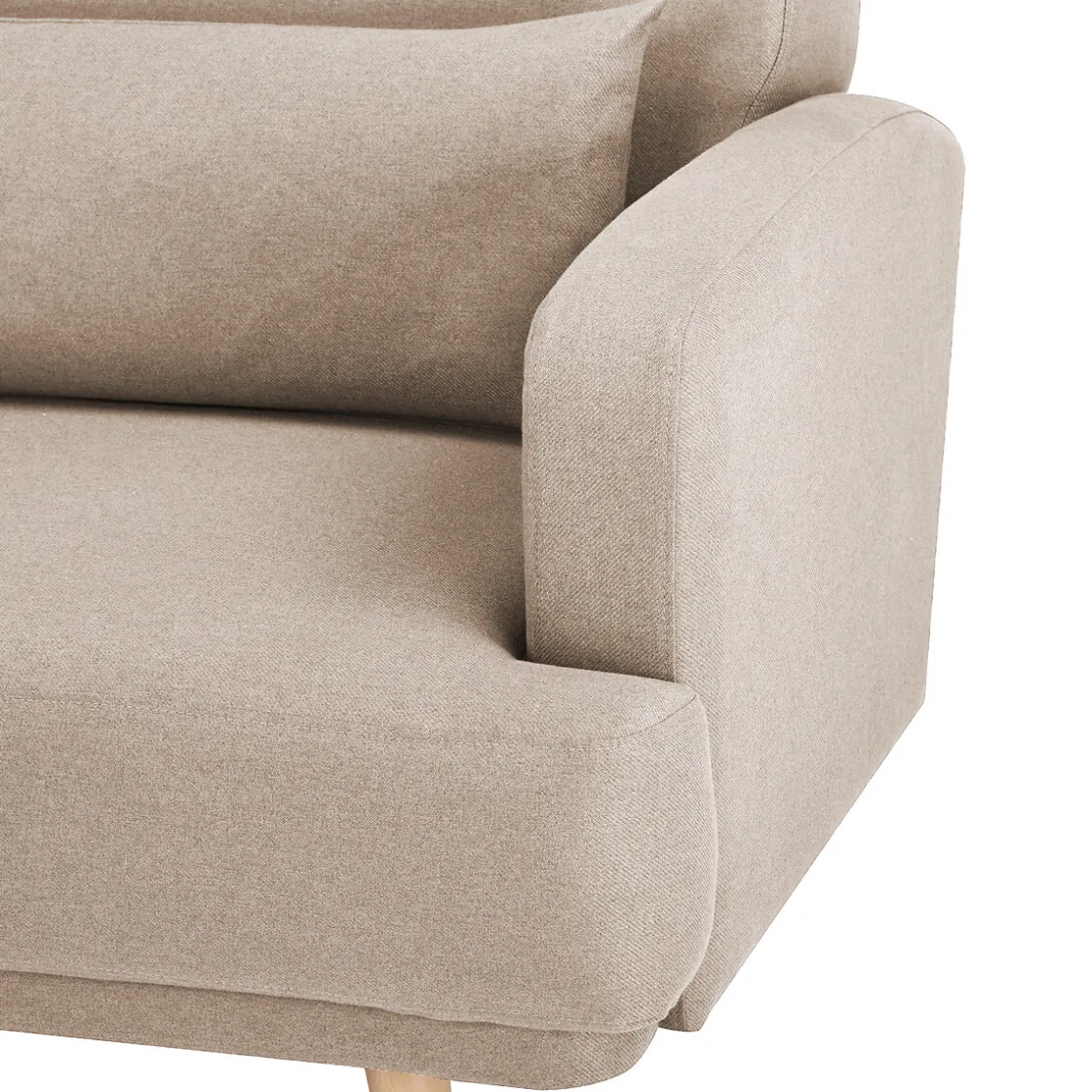 atmosphera Sofás Y Sillones|Estilo Contemporaneo>Sofa cama JACK beige de tejido
