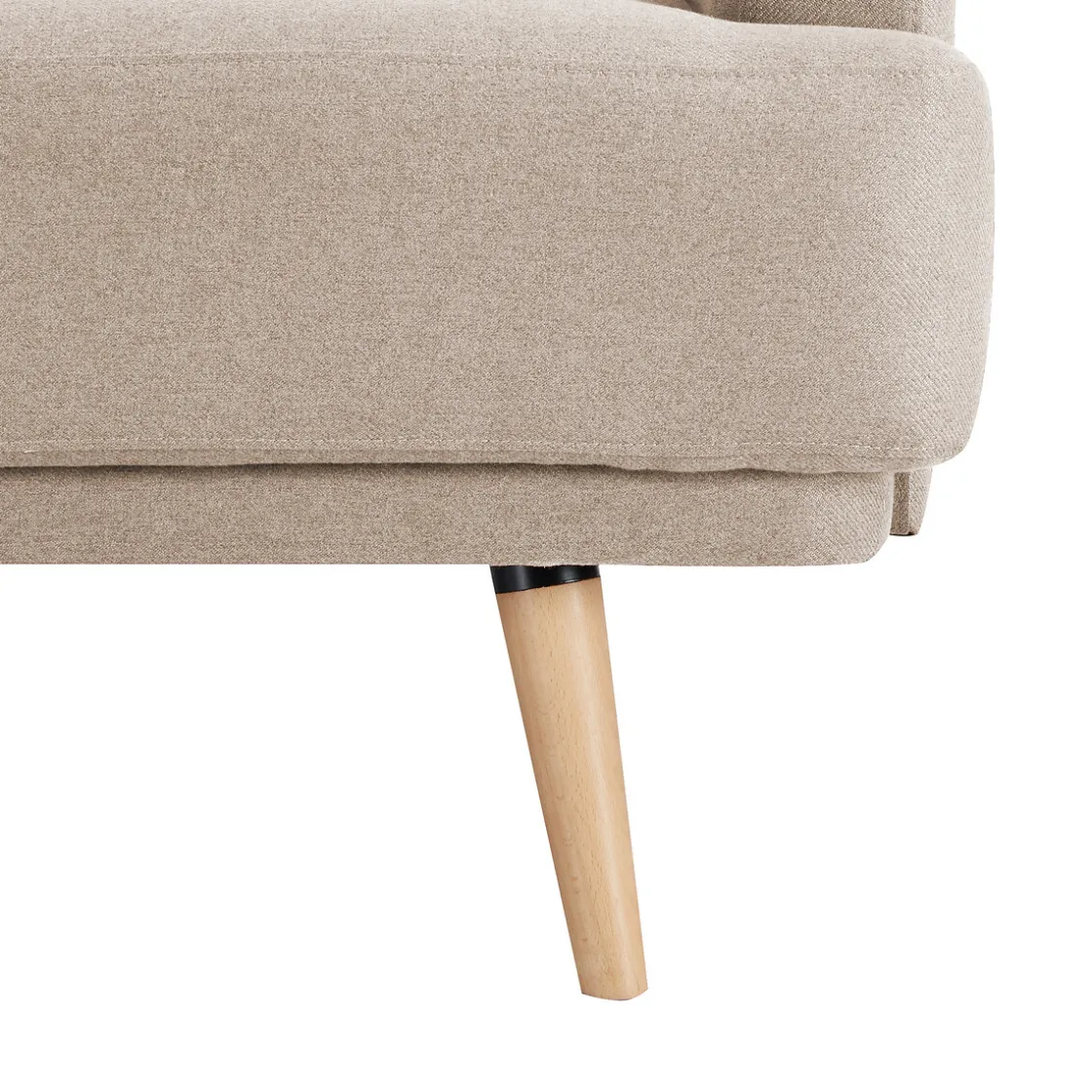 atmosphera Sofás Y Sillones|Estilo Contemporaneo>Sofa cama JACK beige de tejido