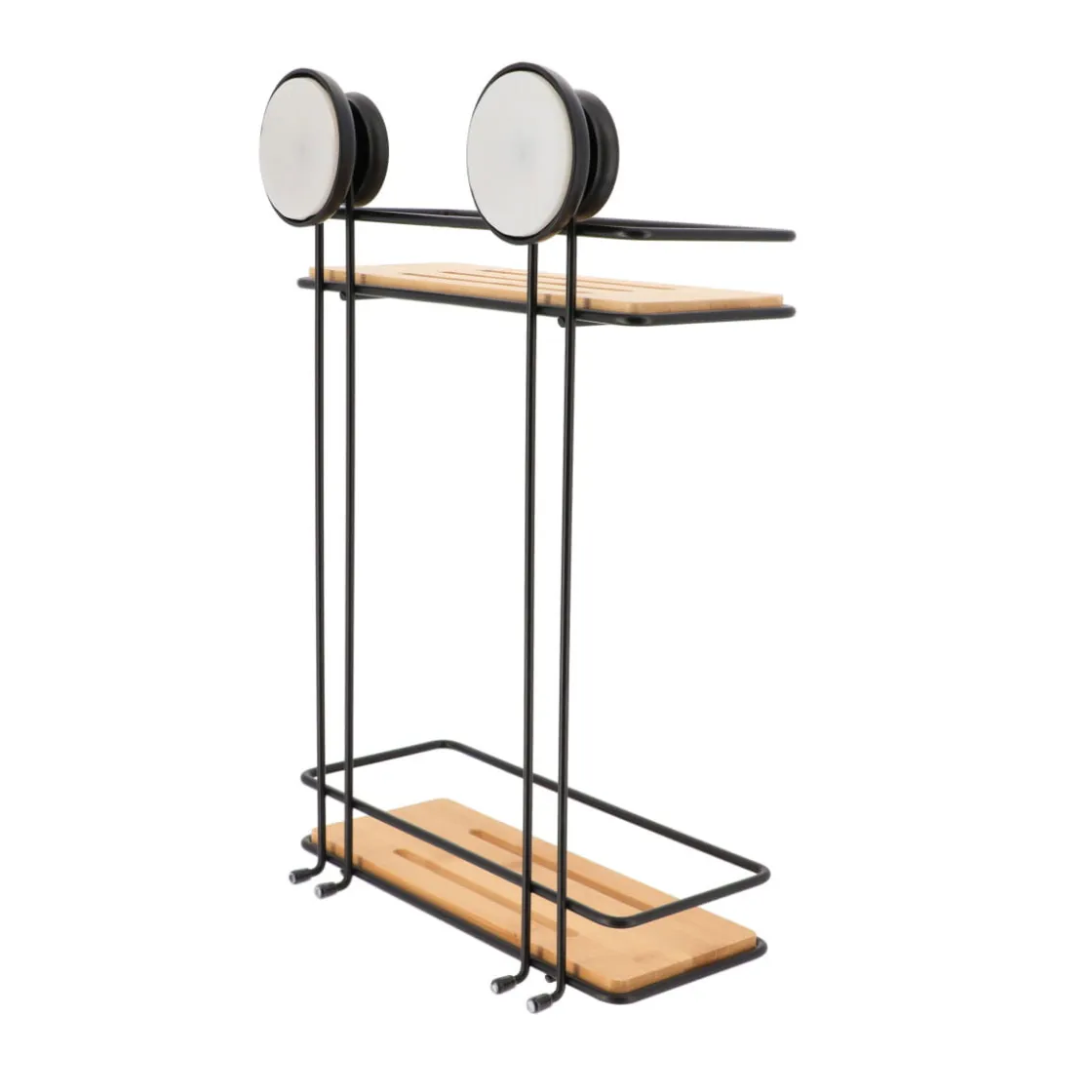 Accesorios De Baño>Soporte De Ducha C/2 Niveles Y Ventosas