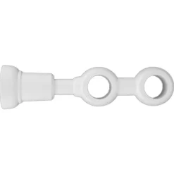 Varillas Y Accesorios>Soporte Doble D28 Blanco