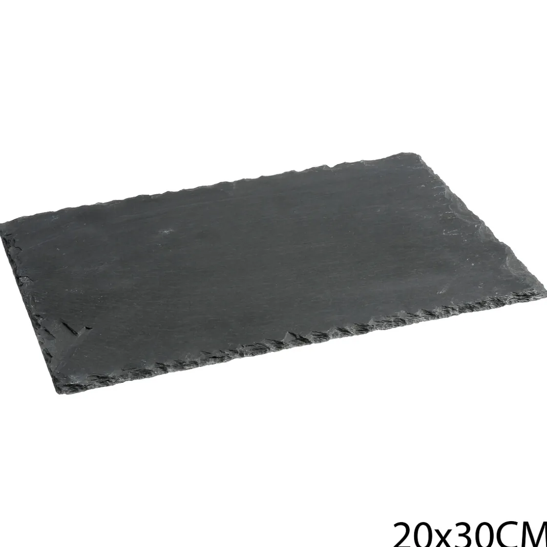 secret d'gourmet Degustación>Tabla Rectangular Losa De Roca 20x30Cm