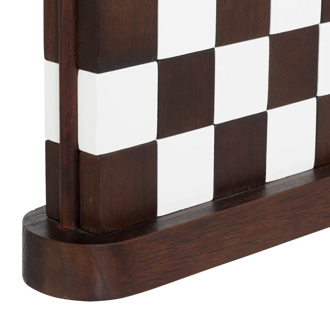 atmosphera Accesorios|Estilo Industrial>Tablero de ajedrez TWISTED de madera 27x28cm