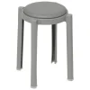 5five Sillas, Sillones Y Bancos>Taburete apilable PLASTA gris