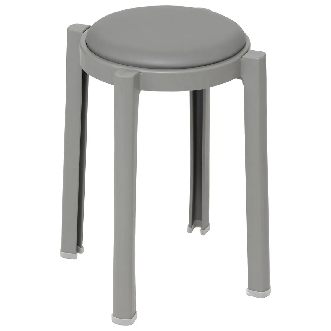 5five Sillas, Sillones Y Bancos>Taburete apilable PLASTA gris