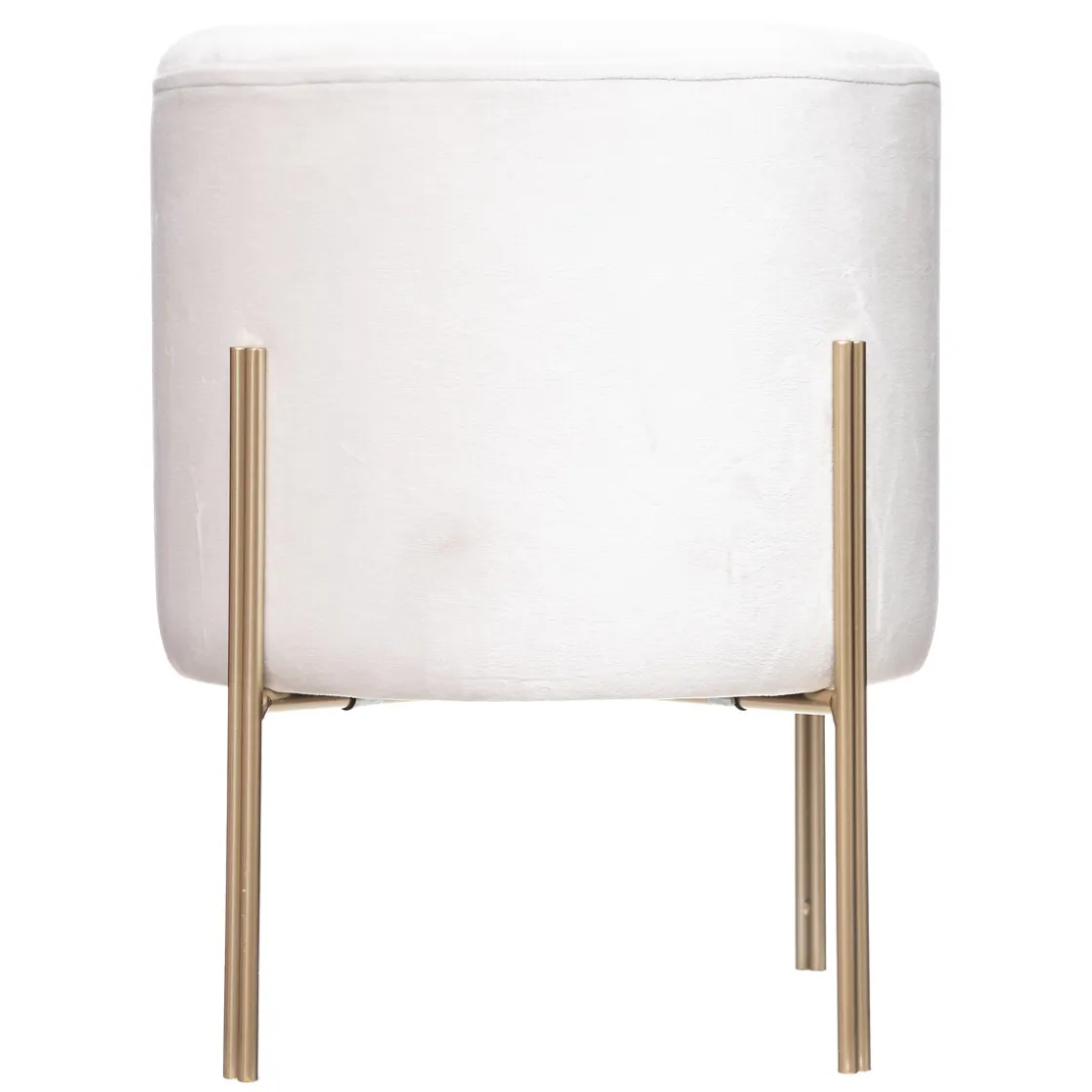 atmosphera Puff Y Banquitos|Estilo Contemporaneo>Taburete Blush De Terciopelo 34x40Cm