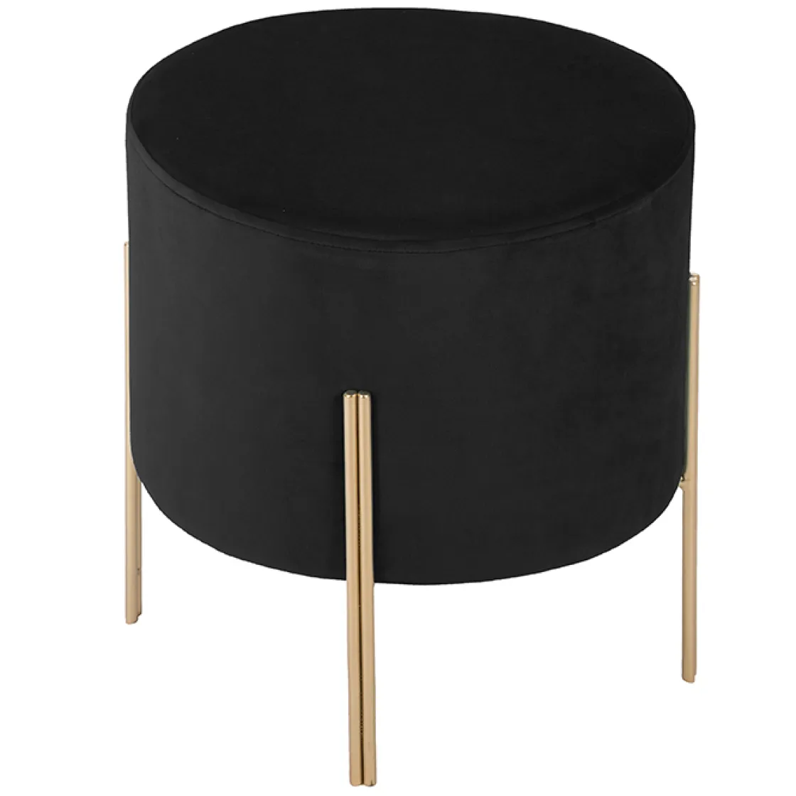 atmosphera Puff Y Banquitos|Estilo Contemporaneo>Taburete Blush Liv De Terciopelo 34x40Cm