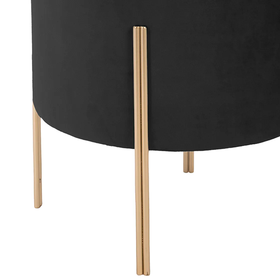 atmosphera Puff Y Banquitos|Estilo Contemporaneo>Taburete Blush Liv De Terciopelo 34x40Cm
