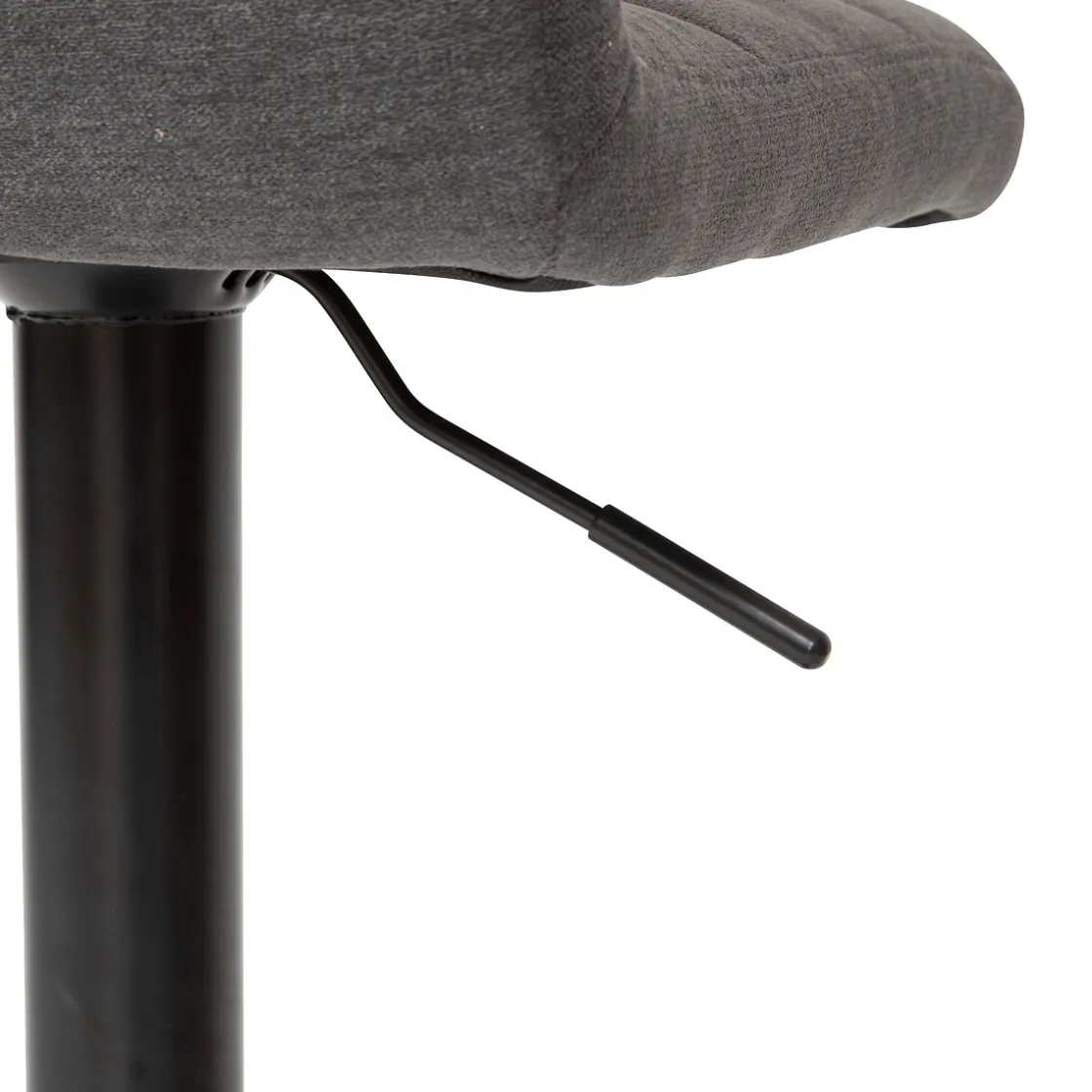 atmosphera Sillas, Sillones Y Bancos>Taburete de bar DELEK ajustable gris