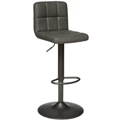 atmosphera Sillas, Sillones Y Bancos>Taburete De Bar Delek Gris 102x50Cm