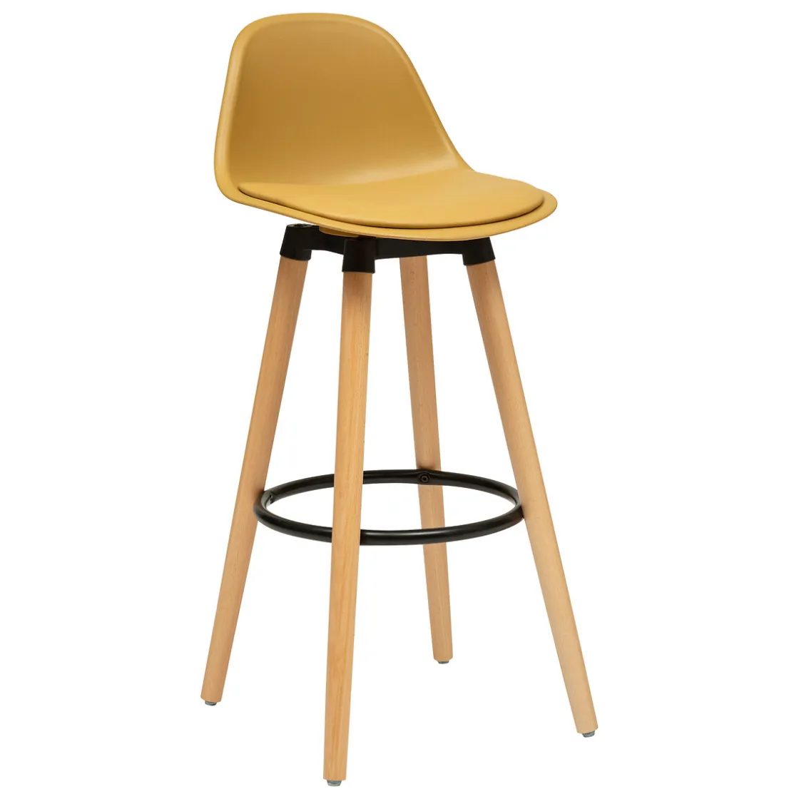 Sillas, Sillones Y Bancos>Taburete de bar MAXON amarillo